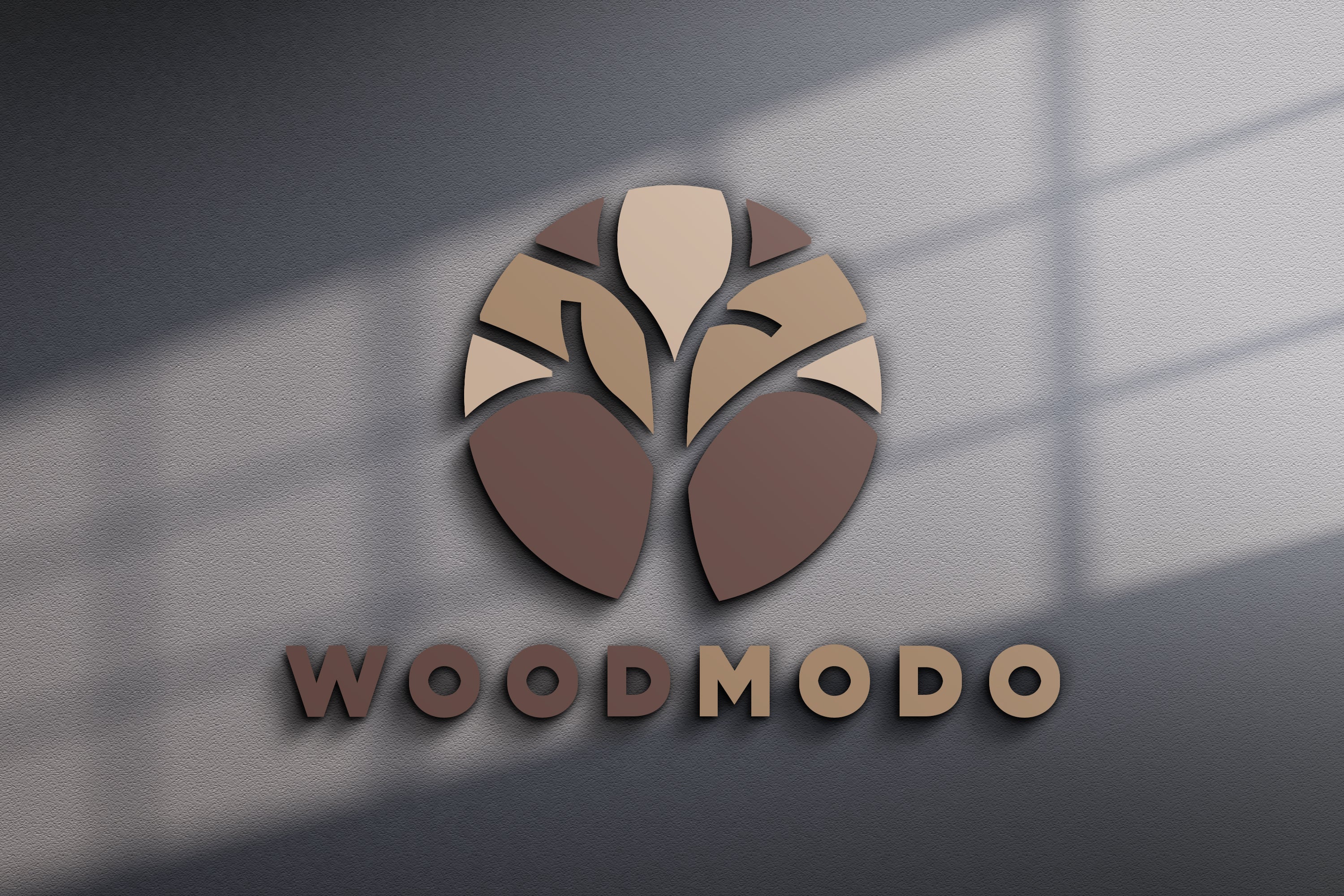 WoodModo 3D logo